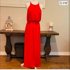 Bella Luxx Vibrant Red Maxi Dress